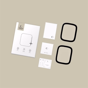 Tech-Protect Glass Flex+ 2 vnt. Apple Watch 40mm - Juodas