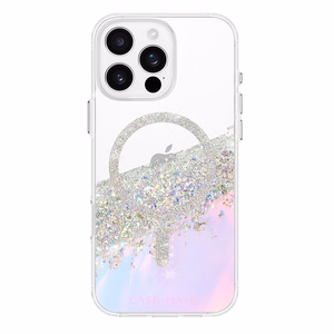 Case-Mate Karat MagSafe dėklas, skirtas iPhone 16 Pro Max, holografinis „Soap Bubble“