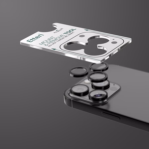 Etteri kameros lęšio apsauga iPhone 16 Pro / 16 Pro Max juoda