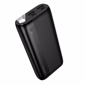 Borofone BJ86 Victoria išorinė baterija 20000mAh 2xUSB juoda