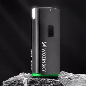 Wozinsky priekinis dviračio žibintas su USB-C laidu, 3000 lm – juodas