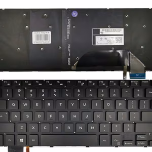 Klaviatūra DELL Inspiron: 15 7558, 7568, XPS 15 9550, 9560 su apšvietimu
