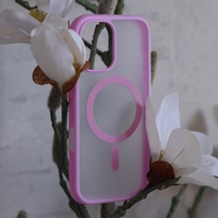 Liavec minkštas dėklas skirtas Iphone 17 violetinis