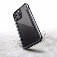 Raptic X-Doria Shield dėklas iPhone 14 Pro Max šarvuota juoda danga