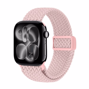 Crong Wave Band pintas Apple Watch dirželis, 38/40/41/42 mm, rožinis