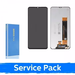 Ekranas skirtas Samsung A137 A13 4G / A135 A13 / A235 A23 / M336 M33 5G juodas (Service Pack / Aftermarket)(NF version)