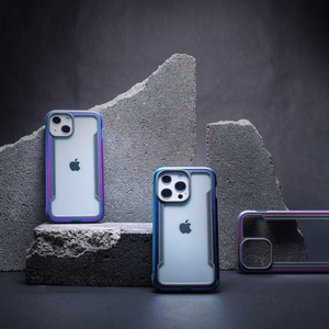 Raptic X-Doria Shield dėklas iPhone 14 Plus šarvuota juoda danga