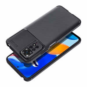 Dėklas skirtas Xiaomi Redmi Note 15 PRO 5G Carbon Premium juodas