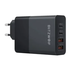 "BlitzWolf BW-S29" 120 W tinklo įkroviklis (juodas)