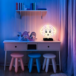 Neon LED on a stovas Paw Patrol - Skye OW-120546