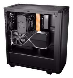 be quiet! PURE BASE 501 Airflow Window Midi Tower juodas