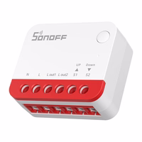 Smart ZigBee roller shutter switch Sonoff MINI-ZBRBS (4pak)