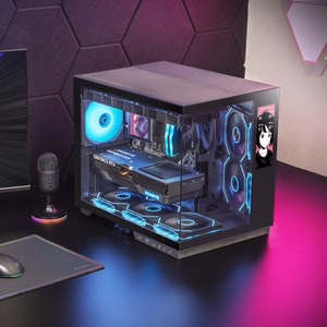 Mars Gaming MCMIRAGE kompiuterio korpusas „Midi Tower“ Juoda