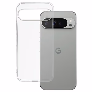 Itin plonas 1mm dėklas telefonui Google Pixel 9 Pro XL permatomas
