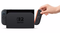 Nintendo Switch 2 nešiojamoji žaidimų konsolė 20,1 cm (7.9") 256 GB Lietimui jautrus ekranas Wi-Fi Juoda