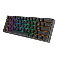 Royal Kludge RK61 RGB mechanical keyboard, brown switch (black) (QWERTY)