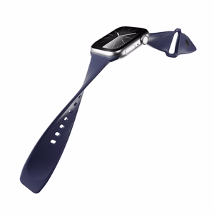 "Puro Icon" dirželis, skirtas "Apple Watch" 44/45/46/49 mm - Tamsiai mėlynas