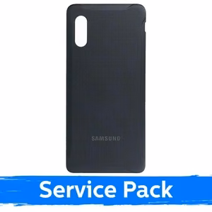 Galinis dangtelis suderinamas su Samsung G715 Xcover Pro / juodas / (Service Pack)