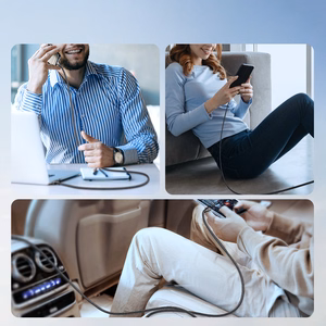 USB kabelis Joyroom SA25-AC6 USB to USB-C 100W 1.2m juodas