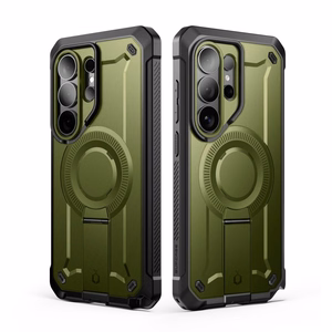 "Supcase Unicorn Beetle Pro Mag MagSafe" 2 komplektų dėklas "Samsung Galaxy S26 Ultra" - žalias ir juodas