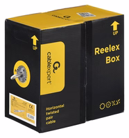 Gembird 305m Cat5e FTP tinklo kabelis Pilka F/UTP (FTP)