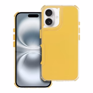 MATRIX dėklas telefonui IPHONE 16 geltonas