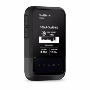 Garmin eTrex Solar navigatorius Rankinis 5,49 cm (2.16") 141 g Juoda, Pilka