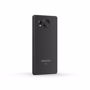 Smartphone - MAXCOM MS601 BLACK + Transparent Back case