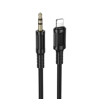 Borofone Cable AUX BL25 Nice - Lightning to jack 3,5mm - 1 metre black
