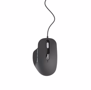 USB optinė pelė juodas