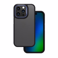 Crystal juodas dėklas for iPhone 16e / 17e mėlynas