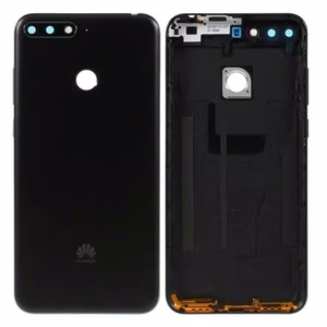 Galinis dangtelis Huawei Y6 Prime 2018 juodas originalus (naudotas Grade A)