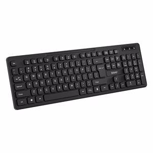 Savio KB-02 klaviatūra namai/biuras USB QWERTY juoda