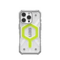 UAG Pathfinder skaidrus Magnetinis dėklas iPhone 16 Pro suderinamas su Magnetine funkcija - žalias