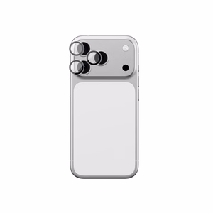 AmazingThing сапфировое стекло для камеры iPhone 17 Pro / Pro Max - с чёрной рамкой