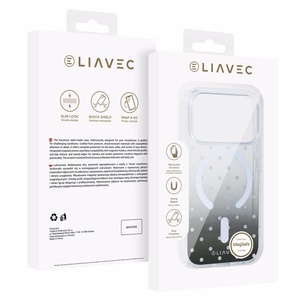 Liavec Bubble dėklas, skirtas „iPhone 18 Pro Max“ / „iPhone 17 Pro Max“, juodas