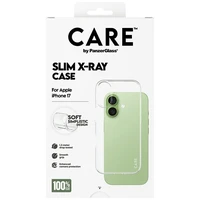 CARE by PanzerGlass Madingas X-Ray Minkštas Pagrindinis dėklas telefonui iPhone 17 - Skaidrus