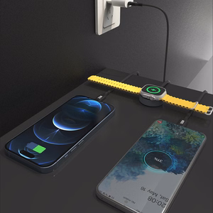 Apple Watch Dudao A12Max+ PD 100W 3in1 įkrovimo kabelis: USB-C Lightning 1.2m - juodas
