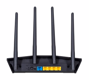 ASUS RT-AX57 belaidis maršrutizatorius Gigabit Ethernet dviejų dažnių (2.4 GHz / 5 GHz) juodas
