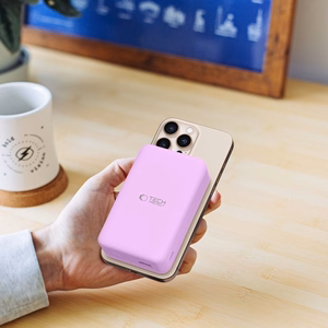 Tech-Protect PB12 LifeMag MagSafe 20000mAh Išorinė baterija (f) - violetinė