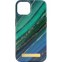 FORCELL F-PROTECT Mirage dėklas telefonui suderinamas su MagSafe IPHONE 15 Pro Max žadeito marmuras