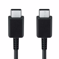 Samsung EP-DN975BBE USB-C - USB-C 5A 1m kabelis (didmeninė – pakaitinė pakuotė) – juodas