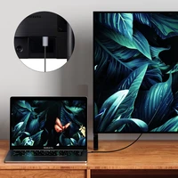 Tech-Protect UltraBoost USB-C / HDMI 4K 60Hz kabelis 2m - juodas