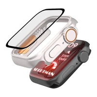 Tech-Protect Defense360 dėklas Apple Watch 7 / 8 / 9 (45 mm) - titano oranžinė