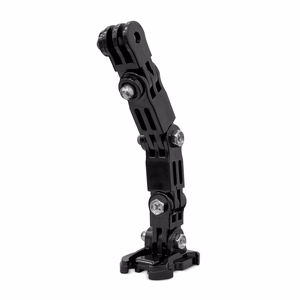 GoPro šalmo tvirtinimo priedų rinkinys GoPro, DJI, Insta360, SJCam, Eken veiksmo kameroms (GoPro Cycling Helmet Chin Holder)