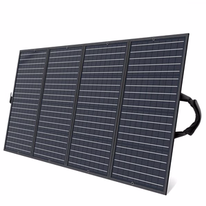 Choetech SC010 saulės turistinis įkroviklis, sulankstomas, 160W - juodas