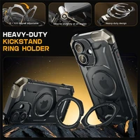 Supcase UB Grip Mag dėklas su MagSafe iPhone 16 - juodas