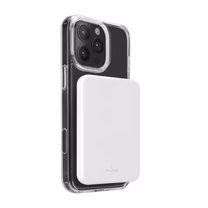 Powerbank Puro Mag Plus 5000mAh 20W Qi2 compatible with MagSafe 1x USB-C Power Delivery - white