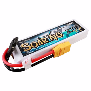 „Gens Ace“ „G-Tech Soaring“ 3300 mAh, 11,1 V, 30C, 3S1P LiPo akumuliatorių rinkinys su XT90 jungtimi