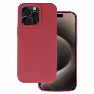 Silicone Lite Dėklas Iphone 16e bordo